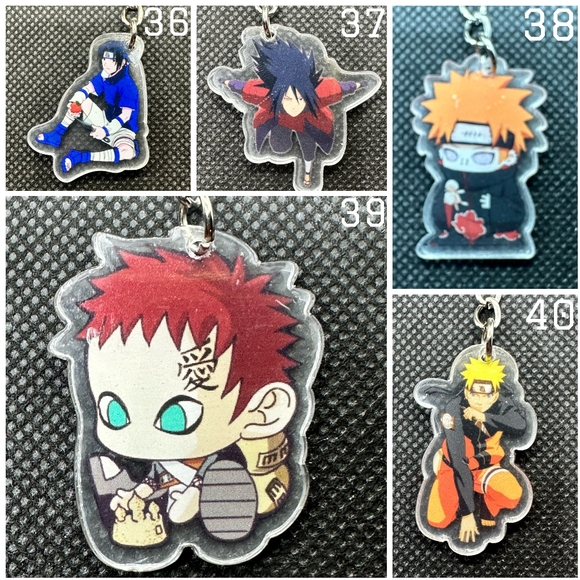 Naruto Inspired KBK Keychains - Picture 9 of 12